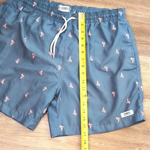 Trunks Surf Swim Flamingo Swim Trunks Sz XL - Picture 8 of 9